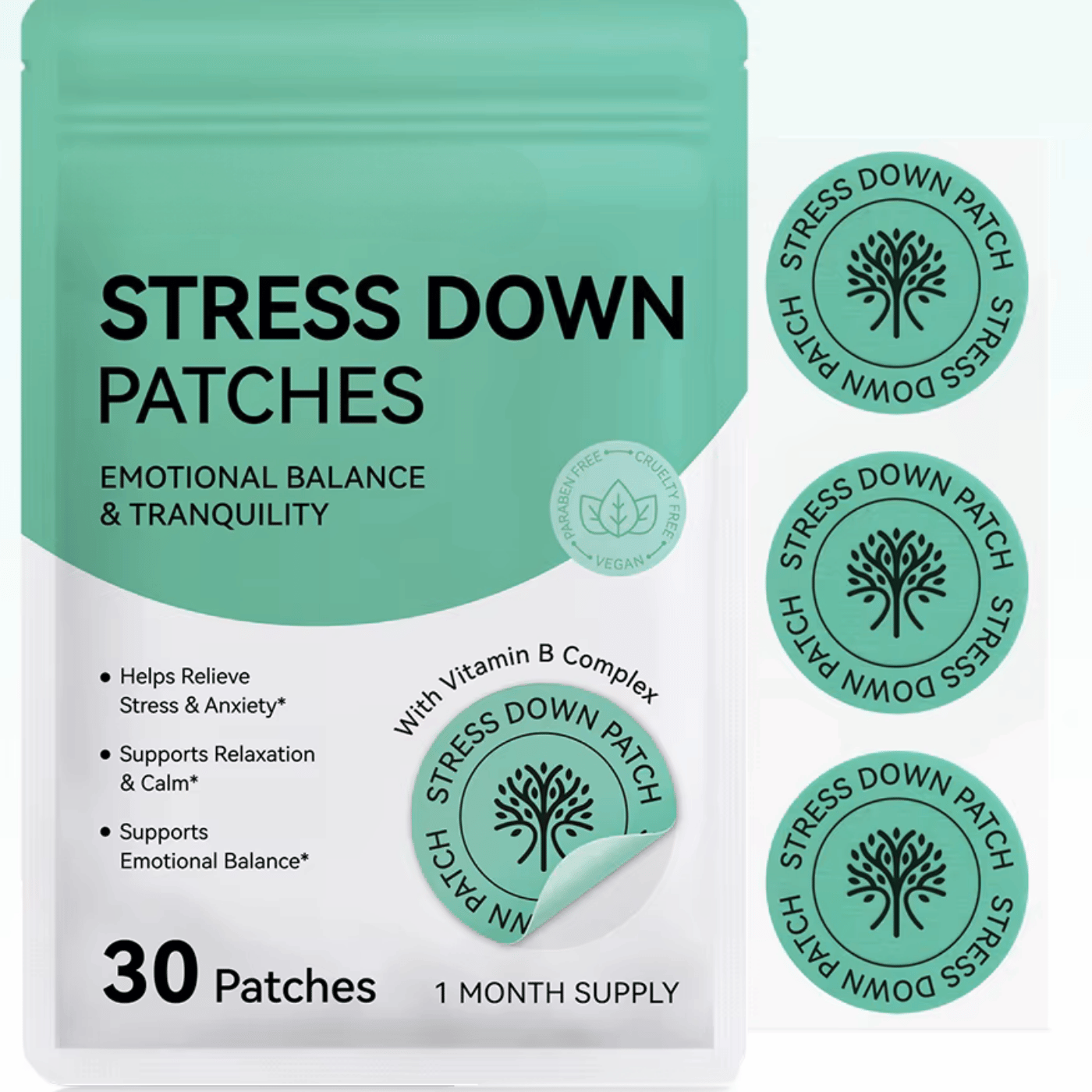 Stress Down Patches